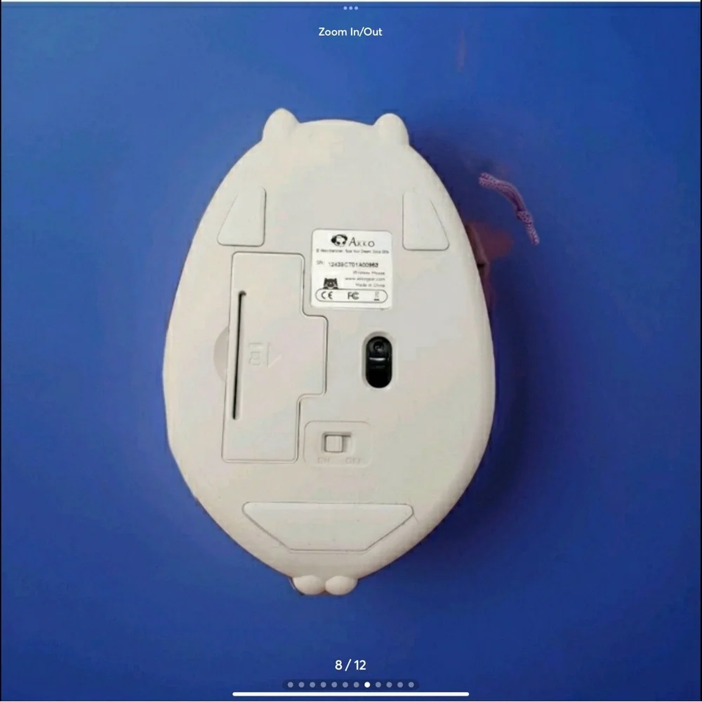 Akko Kate Orange Cat Wireless Mouse